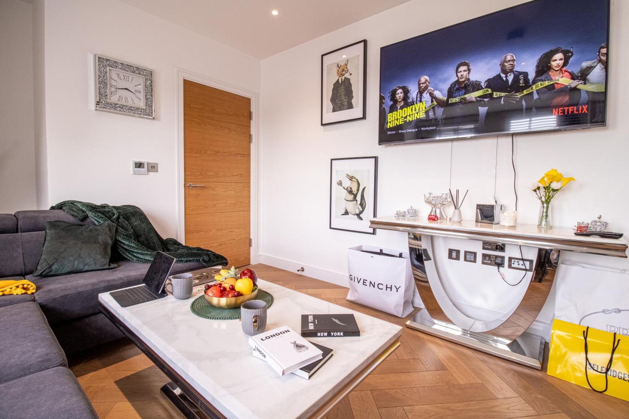 Luxurious 1-Bedroom Penthouse In Marble Arch 71 London Luaran gambar