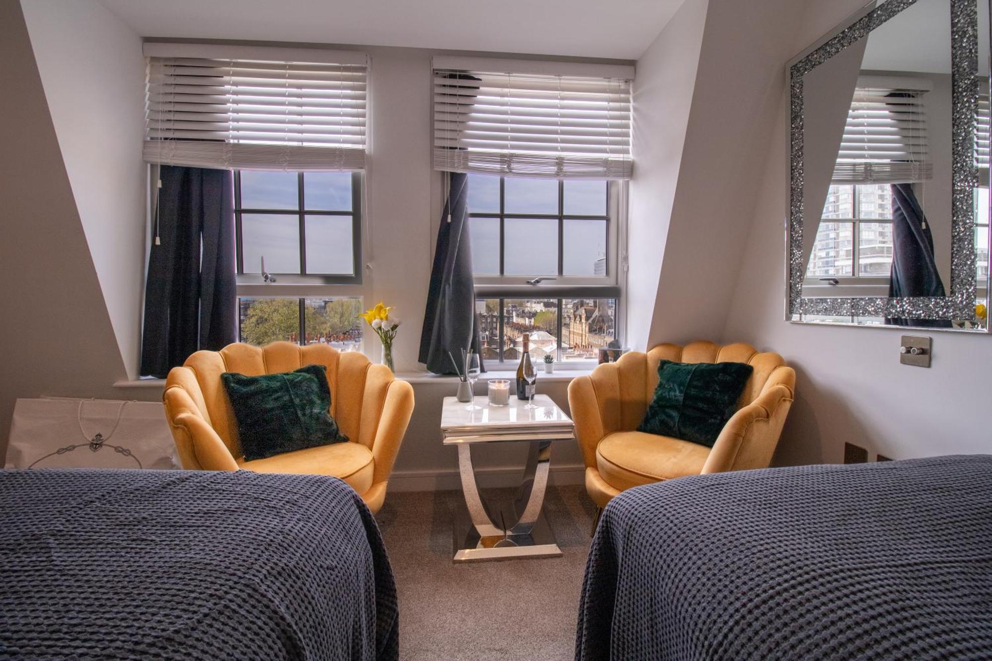 Luxurious 1-Bedroom Penthouse In Marble Arch 71 London Luaran gambar