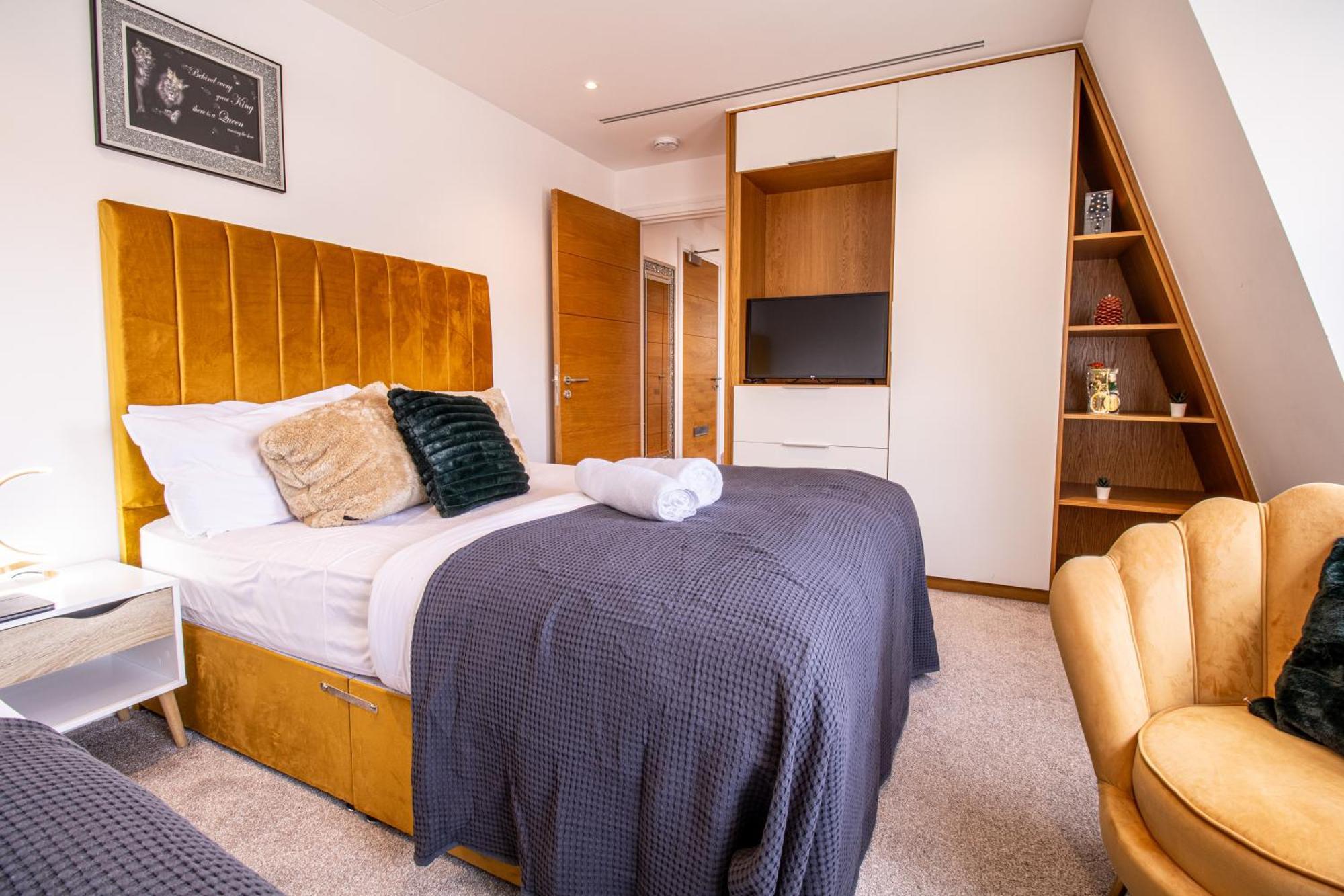 Luxurious 1-Bedroom Penthouse In Marble Arch 71 London Luaran gambar