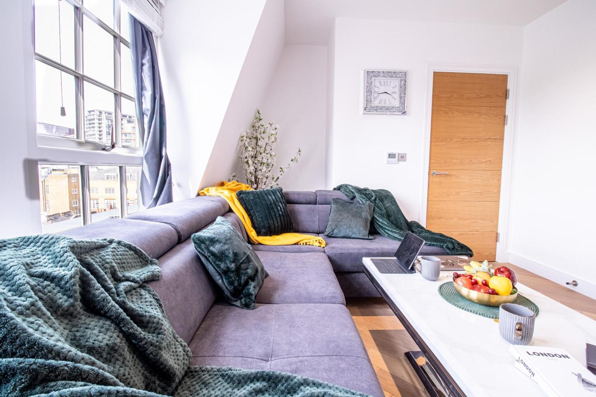 Luxurious 1-Bedroom Penthouse In Marble Arch 71 London Luaran gambar