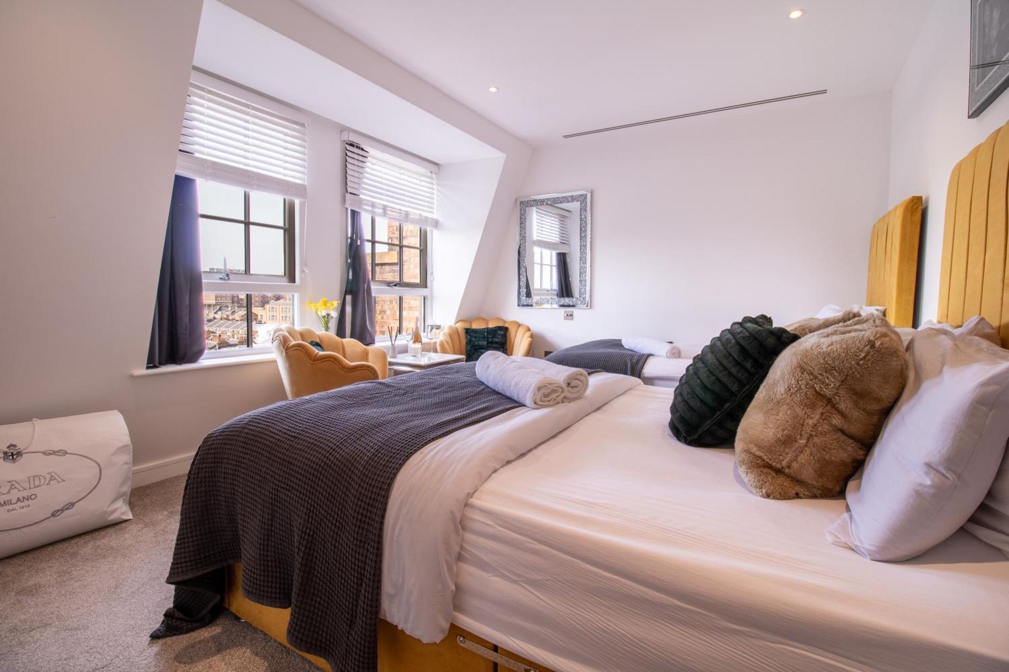 Luxurious 1-Bedroom Penthouse In Marble Arch 71 London Luaran gambar