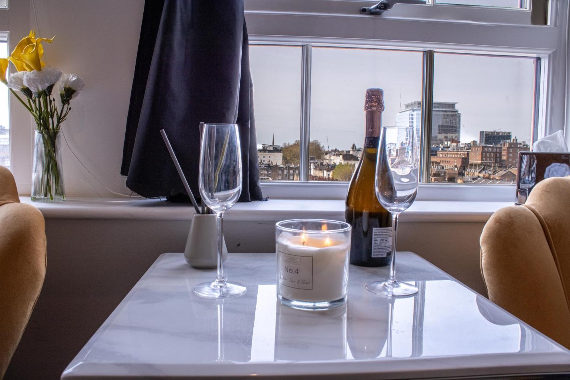 Luxurious 1-Bedroom Penthouse In Marble Arch 71 London Luaran gambar