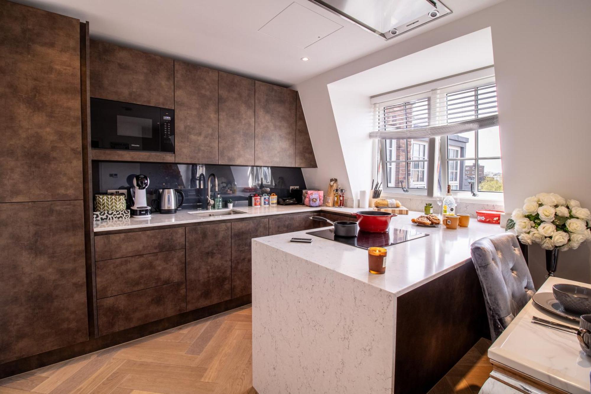 Luxurious 1-Bedroom Penthouse In Marble Arch 71 London Luaran gambar